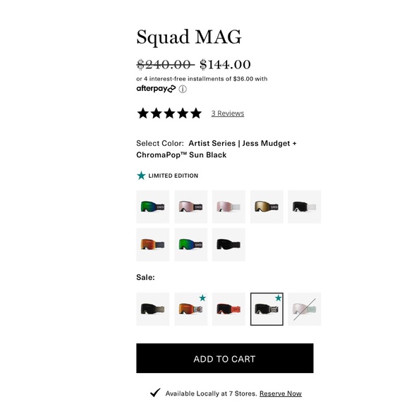 Smith Squad Chromapop MAG Goggles - Picture 8 of 9